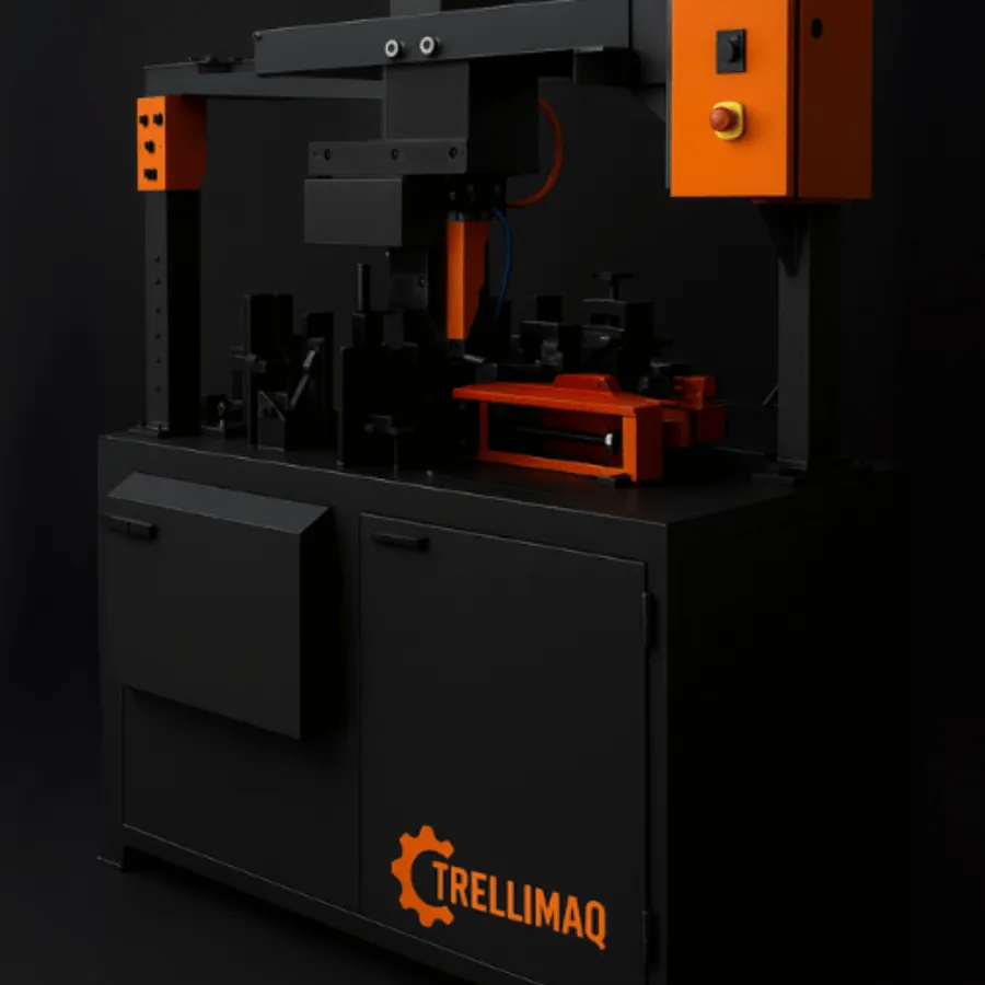 Máquina Trellimaq atual, com inteligência artificial e controle via celular